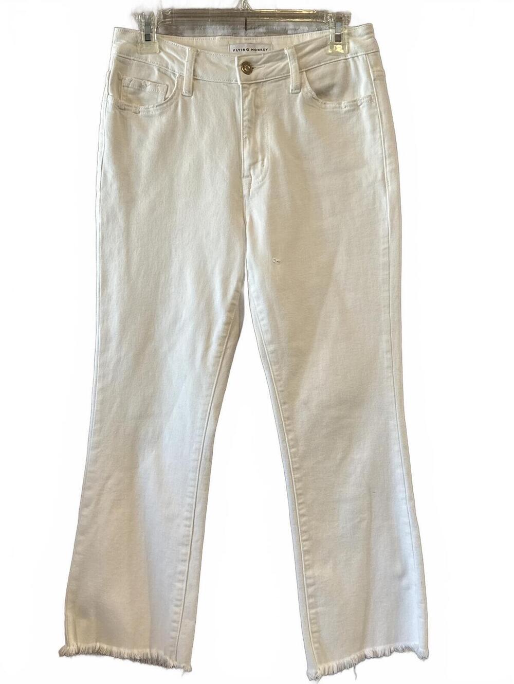 Flying Monkey White Denim Jeans Size 28